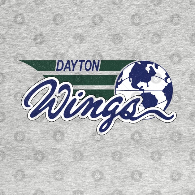 Defunct Dayton Wings WBA Basketball by LocalZonly